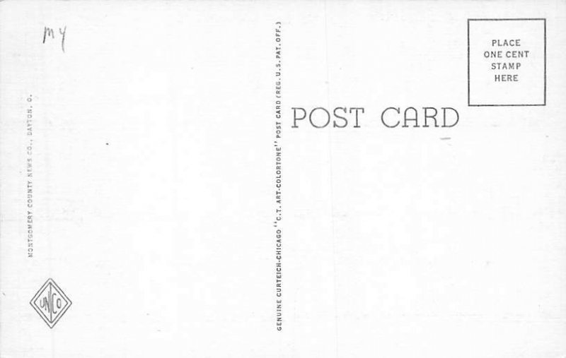 Main Street, Business Section Dayton, Ohio OH