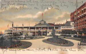 Wayne Pavilion DETROIT Michigan 1906 Antique Vintage Postcard
