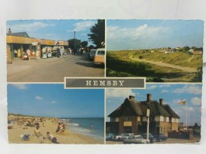 Vintage Multiview Postcard Hemsby Bingo Beach Rd The Lacons Arms Inn The Valley