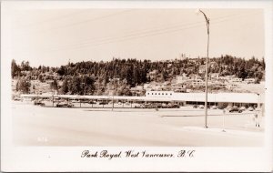 West Vancouver BC Park Royal Woolworth Unused JC Walker RPPC Postcard H60
