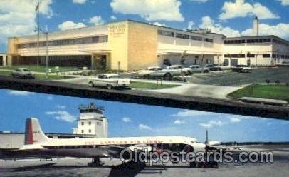 St. Petersburgh Florida Post Office, Eastern Airline, Airplane Unused 