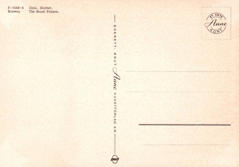 Royal Palace,Oslo,Norway BIN