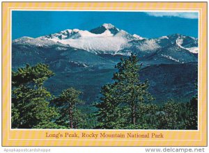 Colorado Rocky Mountain National Park Long's Peak