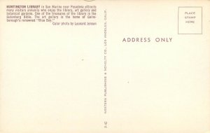 United States Huntington Library San Marino Pasadena Gutenberg Bible