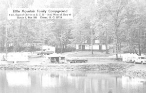 Clover South Carolina Little Mountain Family Campground Vintage Postcard AA47612