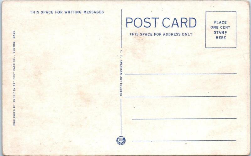 MT WASHINGTON, NH    TRAIN at BASE STATION    c1900s   Postcard