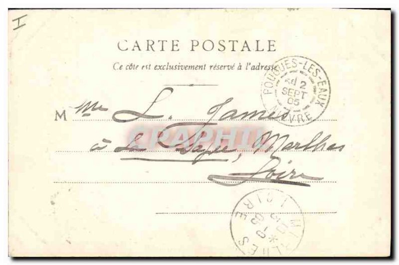 Old Postcard Moulins Veterans Chateau des Ducs de Bourbon