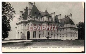 Old Postcard From Compiegne Chateau De Francport lodged Or The Plenpotentiair...