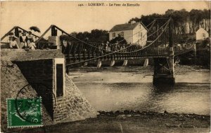 CPA LORIENT - Le Pont de Kermelo (431000)