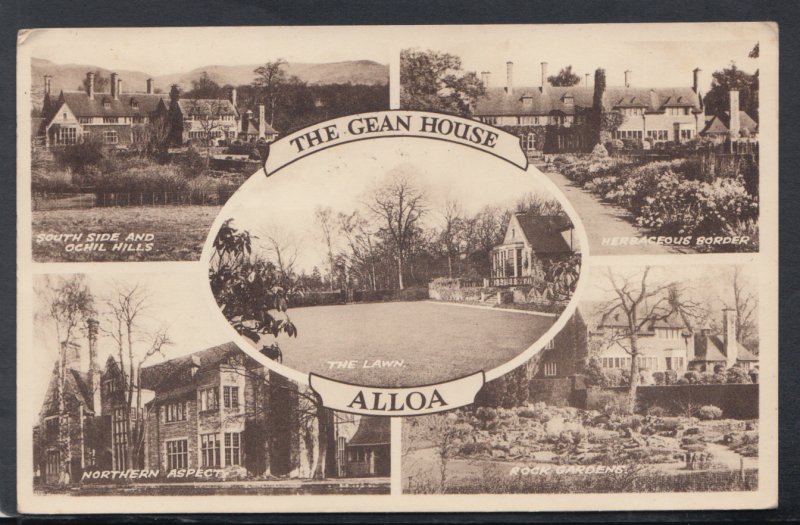 Scotland Postcard - The Gean House, Alloa    HM49