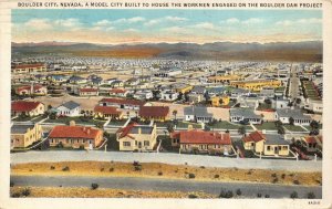 Postcard Model City Built for Boulder Dam Project in Boulder City, Nevada~131017