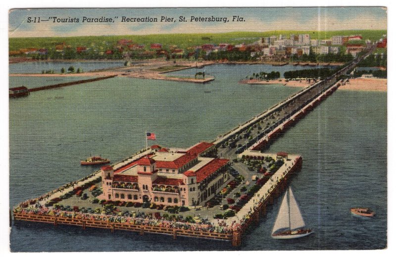 St. Petersburg, Fla., Tourists Paradise, Recreation Pier