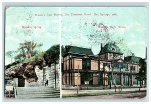 C. 1905-08 Maurice Bath House, The Fountain Head, Hot Springs Ark. Postcard P171