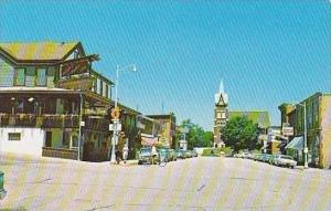 Wisconsin New Glarus Street Scene