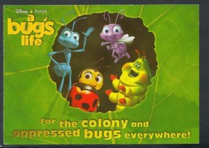 Advertising Postcard - Disney DVD & Video - A Bug's Life Animation Film T3558