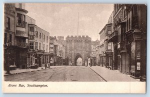 Hampshire England Postcard Above Bar Southampton c1905 Antique Unposted
