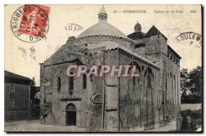 Old Postcard Perigueux Church of the City