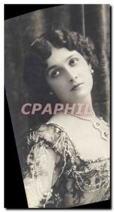 Postcard Old Woman Theater Cavalieri