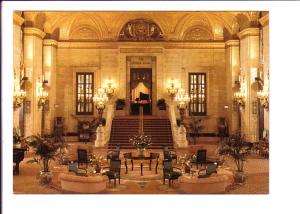 View of North, The Palmer House Hilton Interior Lobby Chicago, Illinois