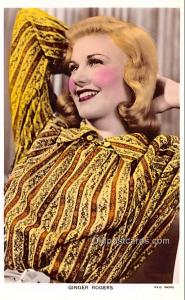 Ginger Rogers Movie Star Actor Actress Film Star Unused 