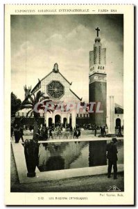 Old Postcard Exposition Coloniale Internationale Paris 1931 Missons Catholic ...