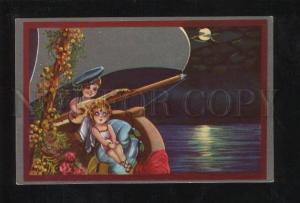 3060439 ART DECO Kids Night Moon COLOMBO Italian DEGAMI 2167