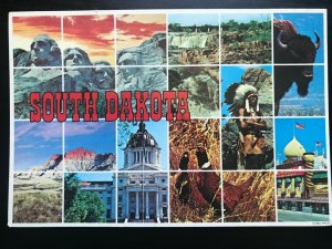 Vintage Postcard 1970's Land of Infinite Variety South Dakota