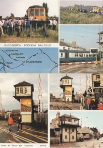 Hotel St Signal Box Coalville Ruddington Station 2x Leics Postcard s