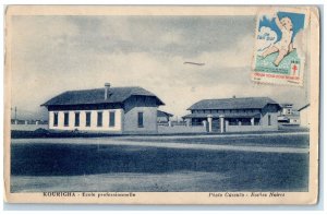 c1930's Kourigha Vocational School Building Gnagna Burkina Faso Postcard