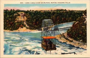New York Niagara Falls Aero Cable Car Over The Whirlpool Rapids