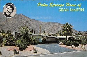 Home of Dean Martin Palm Springs CA