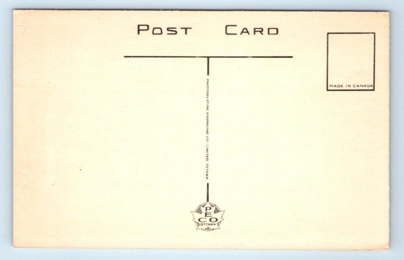 ESTEVAN, SASKATCHEWAN Canada ~ RIVER PARK HOTEL c1930s Roadside Postcard