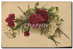 Old Postcard Fantasy Flowers