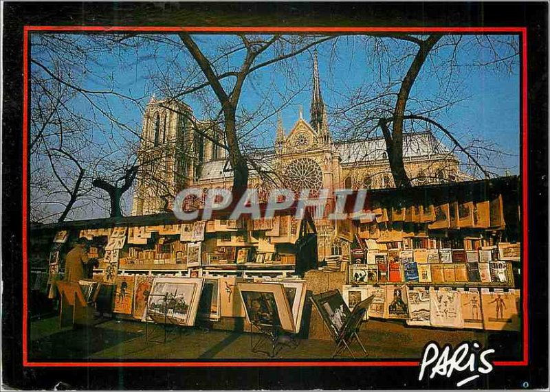 Modern Postcard Notre Dame Paris the booksellers