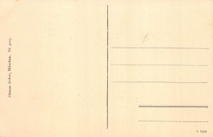 A078 Germany Lenggries Village mountain vintage postcard