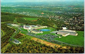 VINTAGE POSTCARD AERIAL VIEW OF HOMER RESEARCH LABORATORIES BETLEHEM PENNA