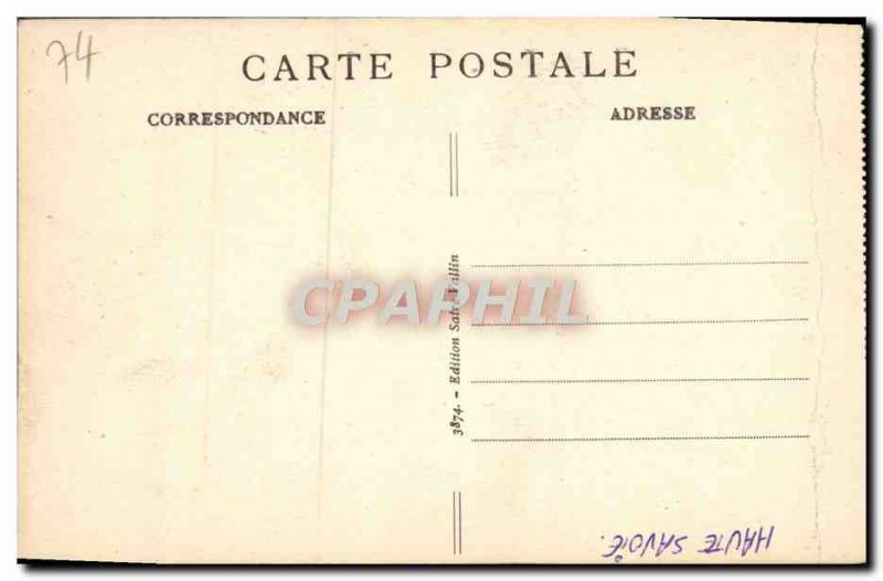 Old Postcard Lovagny Gorges du Fier