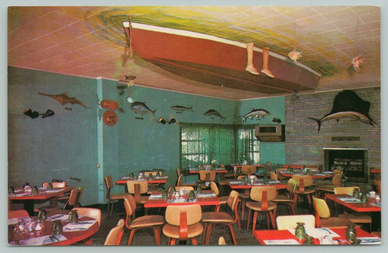 Islamorada Florida~Conch Restaurant & Cocktail Lounge~Standard Chrome Postcard