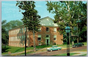 Marietta Ohio 1950s Postcard Marietta College Petroleum Building