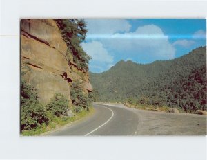 Postcard Chimney Tops at Rocky Point Turn Tennessee USA