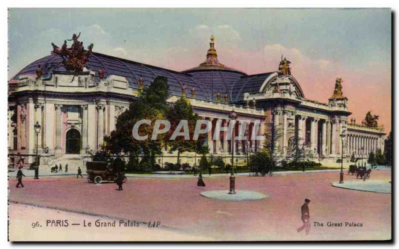Old Postcard Paris Grand Palais