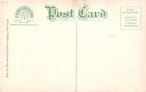 Vintage Postcard Home Of Deer Park Club Port Jervis New York American News Pub.