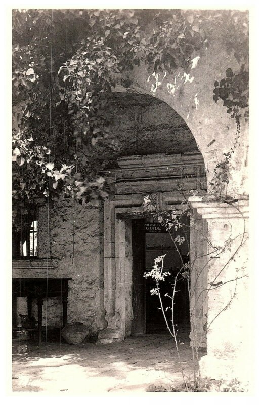 San Carlos Mission Cppr California Entrée Voie Archway Carte Postale