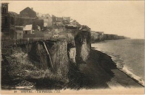 CPA ONIVAL-sur-MER Les Falaises (807969)