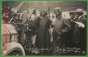 ah2033 - ITALY - VINTAGE POSTCARD - CARS 1907 Borghese and Barzini BEIJING PARIS-
