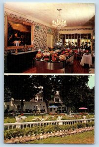 Stony Point New York Postcard Bit Sweden Restaurant Bear Mountain Bridge c1964