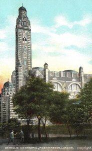 Vintage Postcard Catholic Cathedral Church Westminster Abbey London England UK