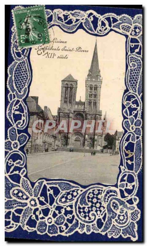 Old Postcard Lisieux Cathedrale Saint Pierre