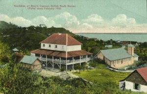 british north borneo, SABAH SANDAKAN, St. Mary's Convent (1917) Postcard