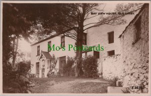 Isle of Man Postcard - Old Laxey, Bay View House  RS34266